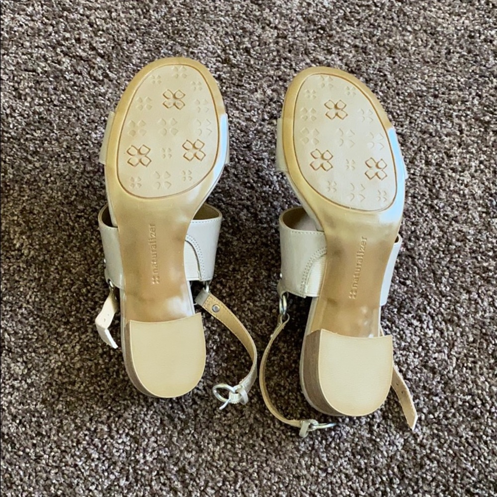 New Naturalizer Open Toe Double Strap Block Heel - image 4